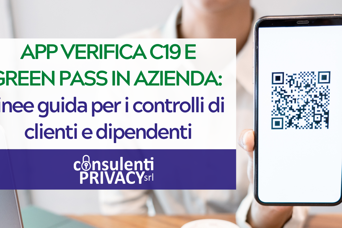 Privacy green pass in azienda - consulenti privacy